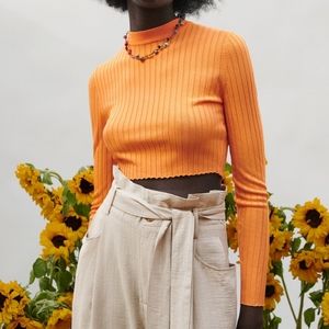 NWT Zara knit crop top